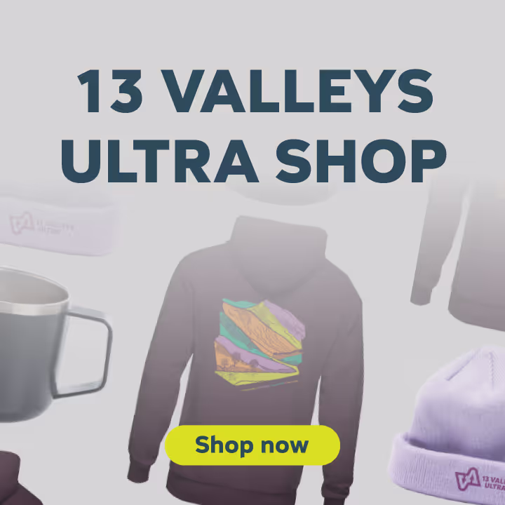 Click here to visit the 13 Valleys Ultra Shop